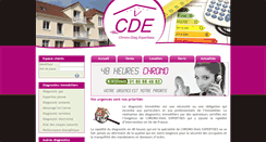 Desktop Screenshot of chronodiagexpertises.fr