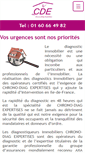 Mobile Screenshot of chronodiagexpertises.fr
